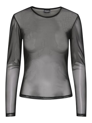 PIECES Pcninni Ls Mesh Top Noos Bc von PIECES