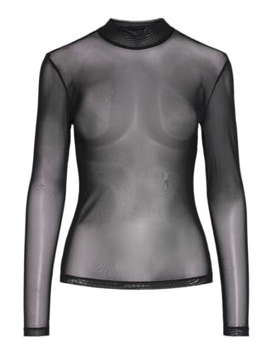 PIECES Pcninni Ls T-Neck Mesh Top Noos Bc PIECES Pcninni Ls T-Neck Mesh Top Noos Bc von PIECES