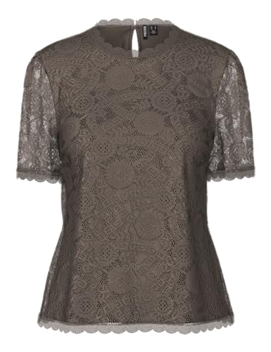 PIECES Pcolline Ss Lace Top Noos von PIECES