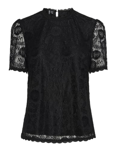 PIECES Pcolline Ss Lace Top Noos von PIECES