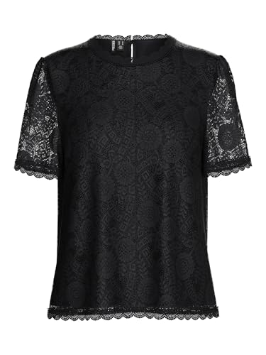 PIECES Pcolline Ss Lace Top Noos von PIECES