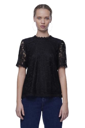 PIECES Pcolline Ss Lace Top Noos von PIECES