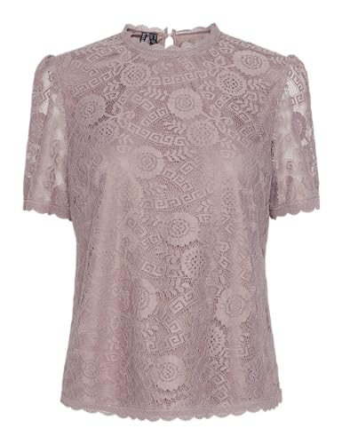 PIECES Pcolline Ss Lace Top Noos von PIECES