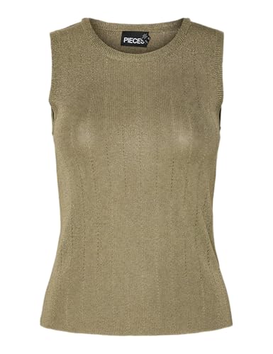 PIECES Pcsalima Sl O-Neck Knit Top Bc von PIECES