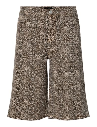 PIECES Pcsalume Mw Wide Denim Shorts von PIECES