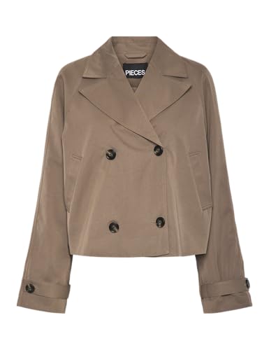 PIECES Pcscarlett Ls Short Trenchcoat Noos von PIECES