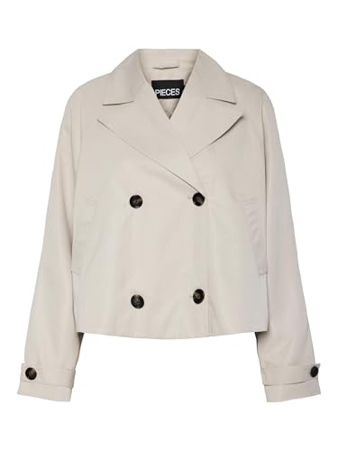 PIECES Pcscarlett Ls Short Trenchcoat Noos von PIECES