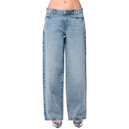 PIECES Pcselma Lw Wide Jeans Lb Noos Bc von PIECES