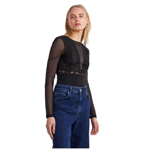 PIECES Pcsicca Ls Bodystocking Noos von PIECES