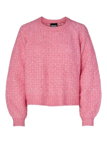 PIECES Pcsikka Ls O-Neck Knit Bc W.O Wool von PIECES