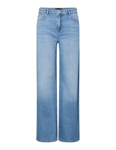 PIECES Pcsilke Mw Wide Jeans Lb Noos Bc PIECES Pcsilke Mw Wide Jeans Lb Noos Bc von PIECES