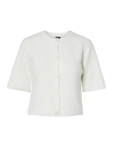 PIECES Pcsilly Ss O-Neck Knit Cardigan Noos Bc von PIECES