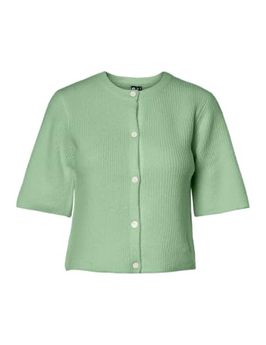 PIECES Pcsilly Ss O-Neck Knit Cardigan Noos Bc von PIECES