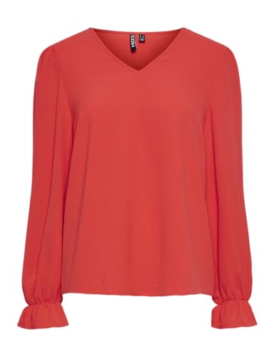 PIECES Pctiffany Ls V-Neck Top Noos Bc von PIECES