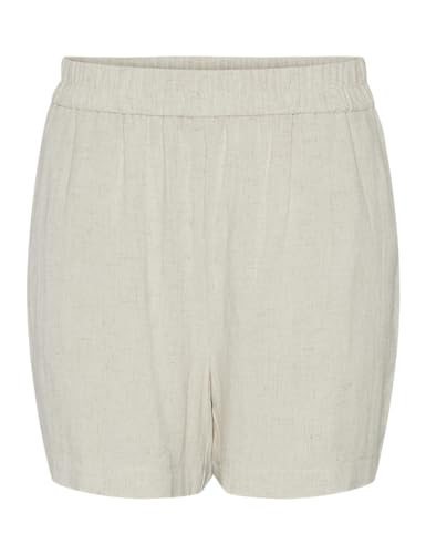 PIECES Pcvinsty Hw Linen Shorts Noos Bc von PIECES