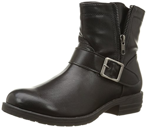 PIECES Psute Biker Boot Blk Noos, Damen Biker Boots, Schwarz (Black), 38 EU von PIECES