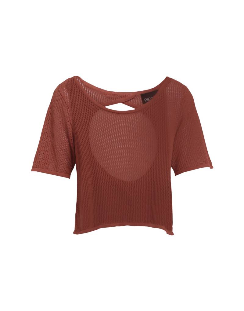 PIECES Pullover Damen Lederfarben von PIECES