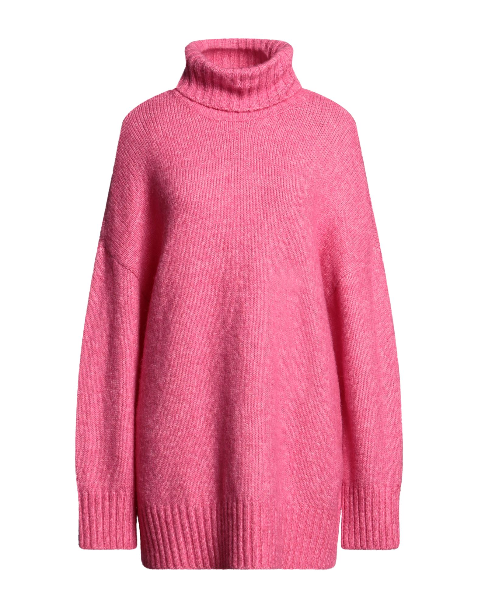 PIECES Rollkragenpullover Damen Fuchsia von PIECES