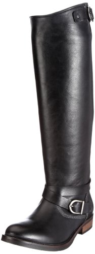 PIECES Soy Shop 17037699, Damen Stiefel, Schwarz (Black C-N10), EU 41 von PIECES