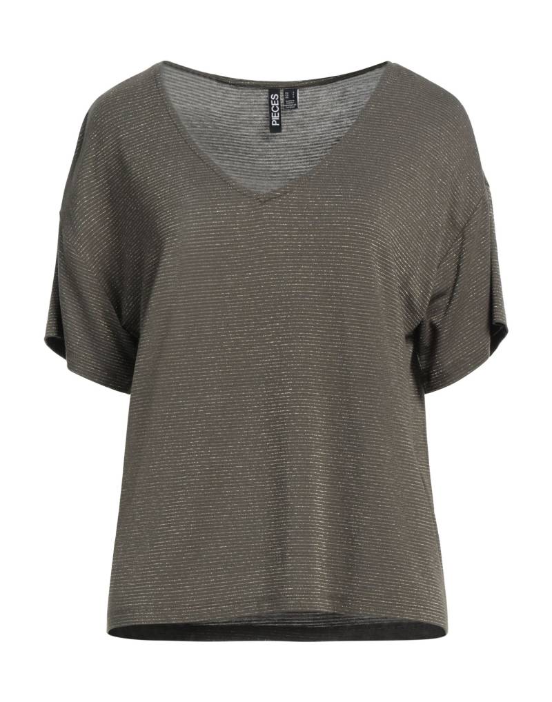 PIECES T-shirts Damen Militärgrün von PIECES