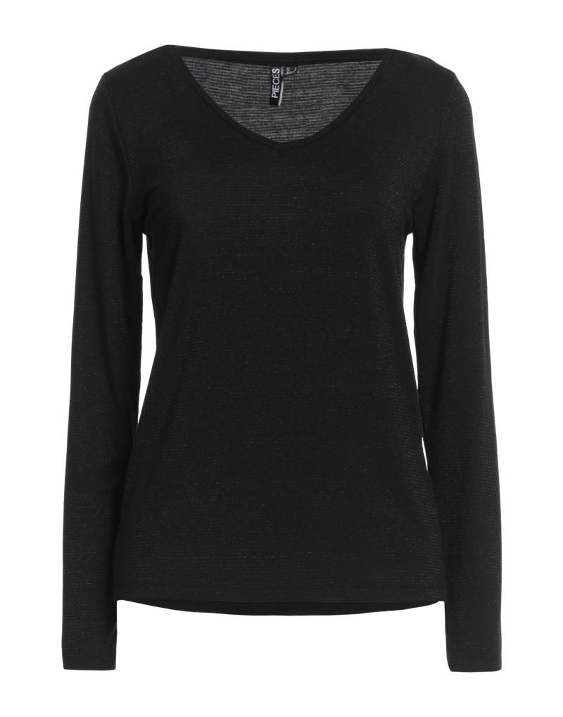 PIECES T-shirts Damen Schwarz von PIECES
