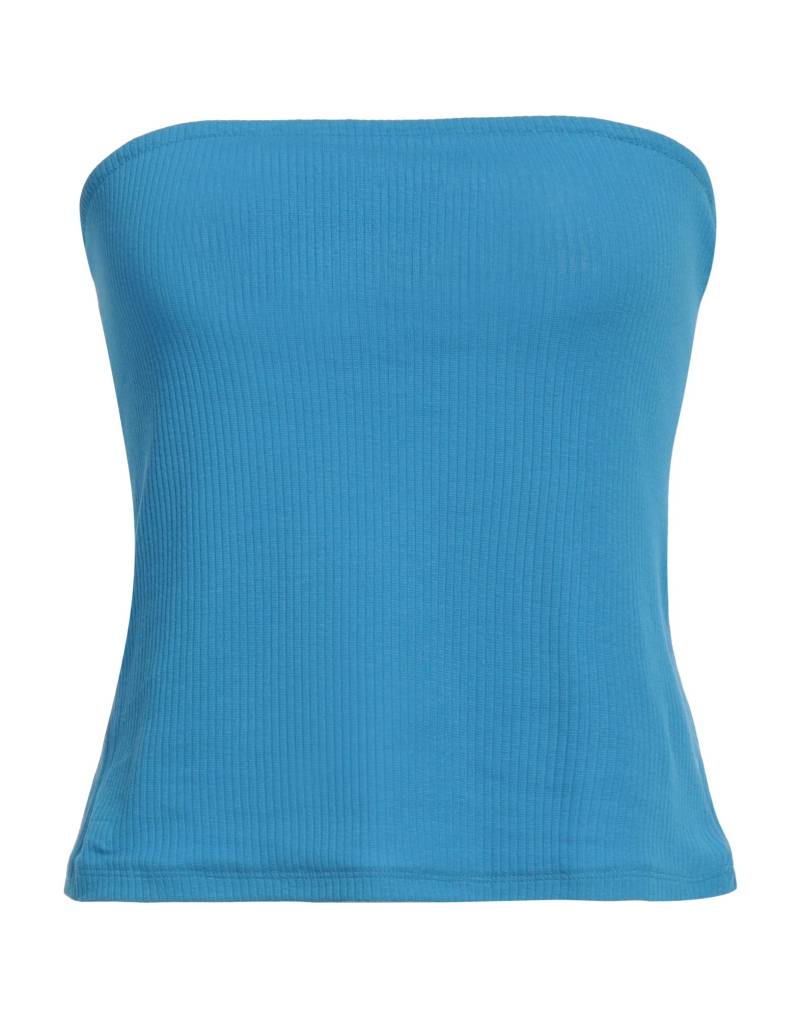 PIECES Top Damen Azurblau von PIECES