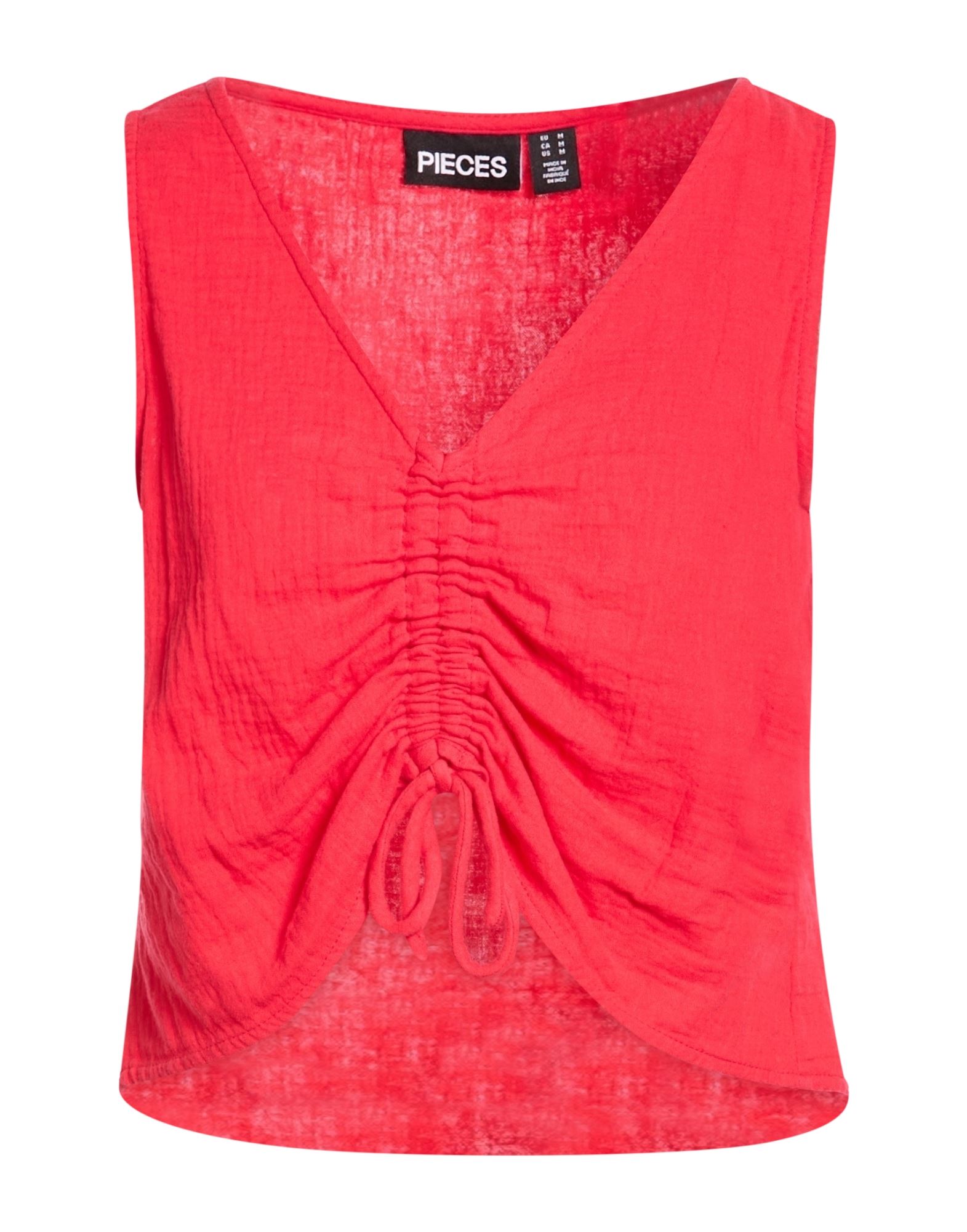 PIECES Top Damen Rot von PIECES