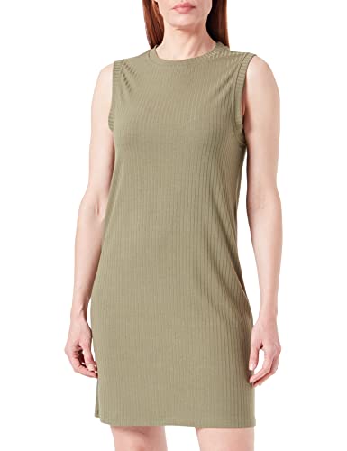 Pieces Women's PCKYLIE SL Dress NOOS Kleid, Deep Lichen Green, XS von PIECES