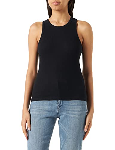 PIECES Damen Pcruka Boxer Tank Top Noos, Schwarz, M von PIECES