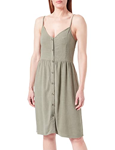 Pieces Women's PCVINSTY Slip Dress NOOS Kleid, Deep Lichen Green, S von PIECES