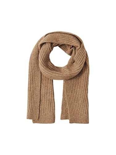 PIECES Damen Pcjeslin Wool Long Scarf Noos Bc, Fossil, Einheitsgröße von PIECES