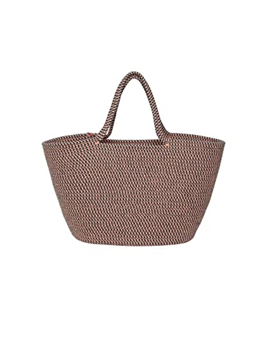 PIECES Damen Pckirstine Cotton Basket Bag Sww Tasche, Morning Glory, Einheitsgröße EU von PIECES