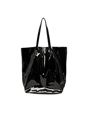 PIECES Damen Pcmalene Shopper, Schwarz, Einheitsgröße von PIECES