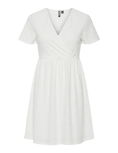 Pcabby Brod ANG Ss Dress Noos Bc von PIECES