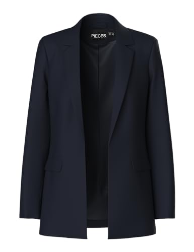 PIECES Damen Pcbozzy Ls Loose Blazer Noos Bc Klassischer Blazer, Sky Captain,XL PIECES Damen Pcbozzy Ls Loose Blazer Noos Bc Klassischer Blazer, Sky Captain,XL von PIECES
