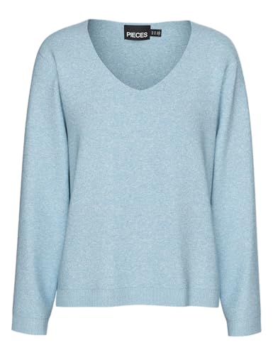 Pcbree Ls V-Neck Knit Noos Bc von PIECES