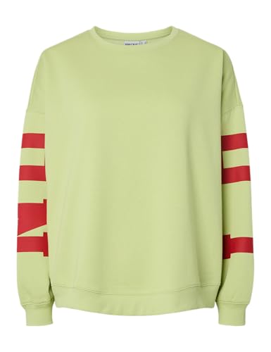 Pcfany Ls O-Neck Oversized Sweat JRS von PIECES