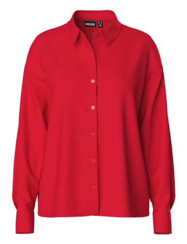 Pcfranan Ls Shirt Noos Bc von PIECES