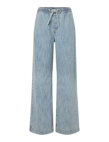 Pcgeggo Mw Pull Up Denim Pants Bc von PIECES