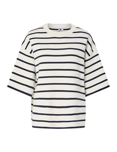 Pcgian 2/4 Boxy Oneck Knit Pcgian 2/4 Boxy Oneck Knit von PIECES