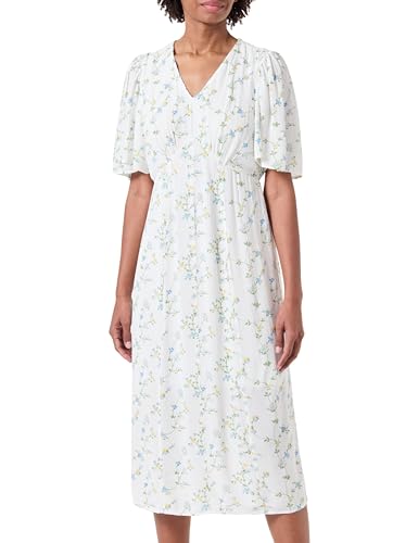 Pckary Ss V-Neck Midi Dress Bc von PIECES