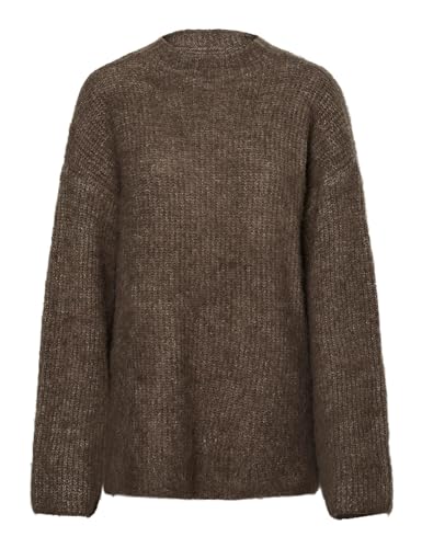 Pcmala Ls Highneck Knit Noos Bc von PIECES