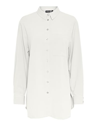 Pcmei Ls Loose Long Shirt Noos Bc von PIECES