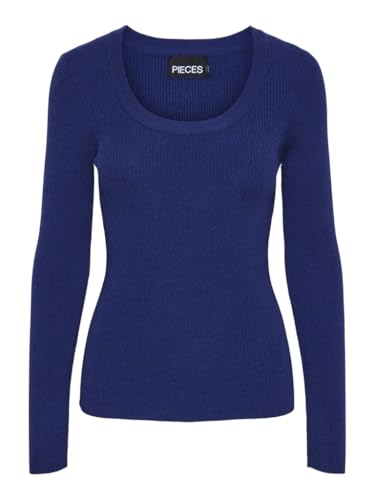Pcmira Ls U-Neck Knit Noos Bc von PIECES