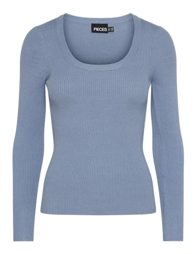 Pcmira Ls U-Neck Knit Noos Bc von PIECES
