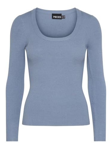Pcmira Ls U-Neck Knit Noos Bc von PIECES