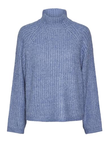 Pcnell Ls High Neck Knit Noos von PIECES