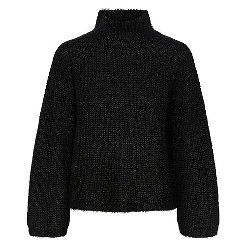 Pcnell Ls High Neck Knit Noos von PIECES