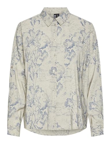 Pcnier Ls Fold Up Shirt Bc von PIECES