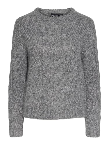 Pcnina Ls O-Neck Knit Noos Bc von PIECES